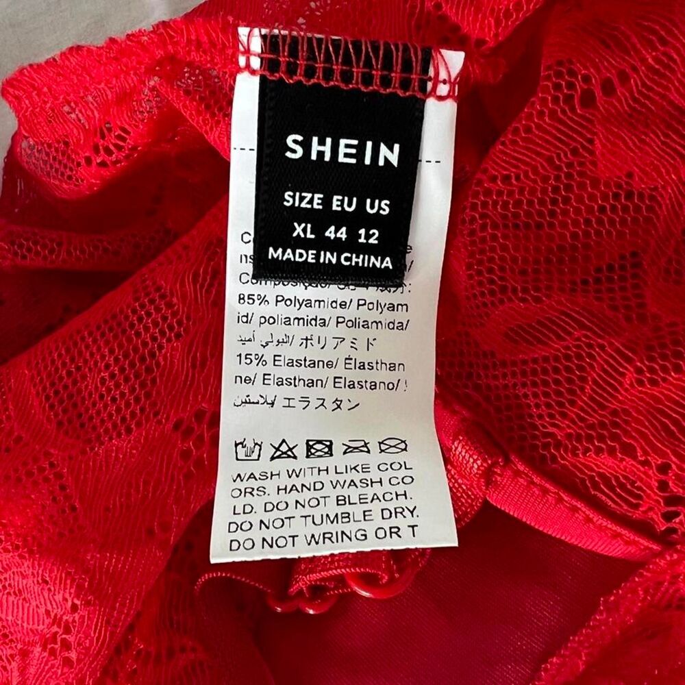 Shein Women's Red Vest - Picture 4 of 4